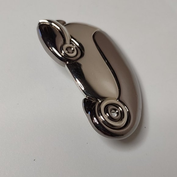 Dark Silver Tone Metal Penguin Brooch - Picture 6 of 11